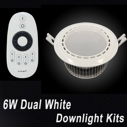 (image for) 6W Dual White LED Downlight Kits
